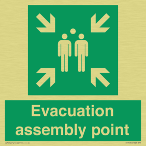 Evacuation assembly point
